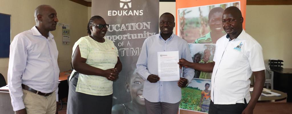 EDUKANS introduces Competency Based Cocurricular in lower secondary schools with objectives to:
1. Engage the BOG and PTA members in supporting delivery of the CBC for Lower Secondary Schools.
2. Improve effective monitoring and supporting supervision by the DEO for effective CBC implementation and policy in the selected Districts. EDUKANS introduces Competency Based Cocurricular to contribute to successful delivery in lower Secondary Schools
