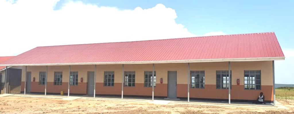 Kuba Primary School in Pakwach Sub-county, a three-classroom block worth UGX 124.16 million was also commissioned under the SFG